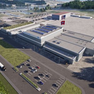 TVA Bull Run site aerial render photo