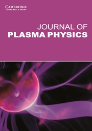 Journal of Plasma Physics cover image