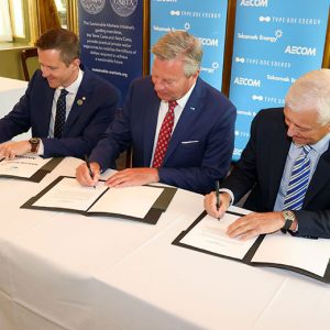 UK Infinity Fusion Consortium signing ceremony photo